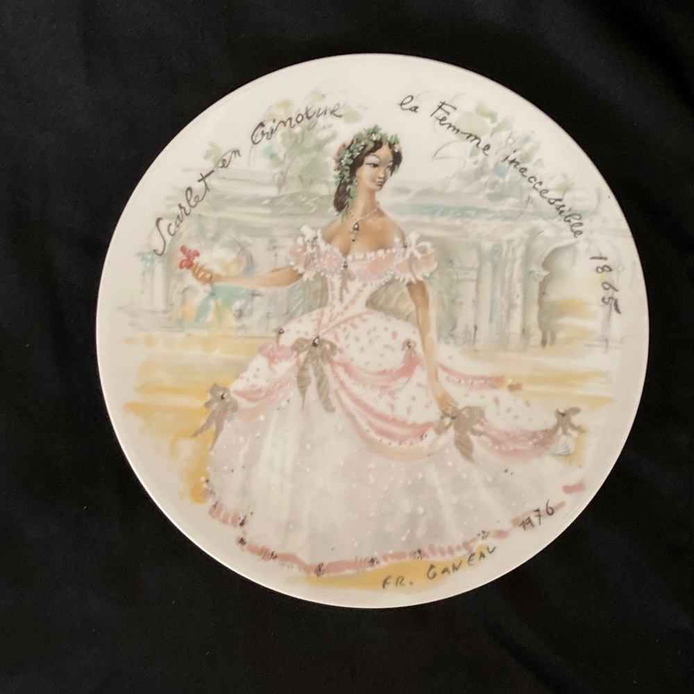 “Les Femmes De Siecle-1865” Decorative Plate